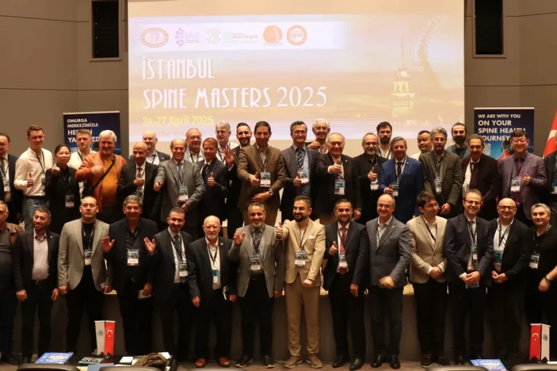 Dünyaca ünlü omurga uzmanları İstanbul’da buluştu
