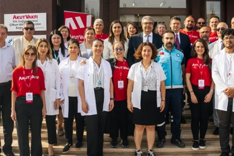 AKUT Vakfı’ndan Hatay’a sağlık desteği