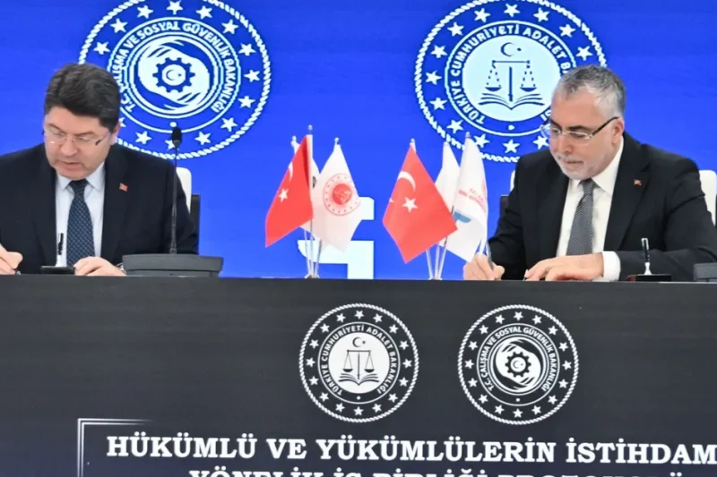 Hükümlü ve yükümlülerin istihdamı için iş birliği