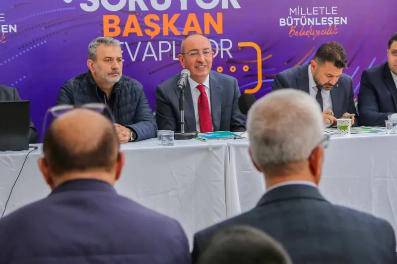 Konya Meram’ın mahallelerinde hizmet seferberliği sürüyor