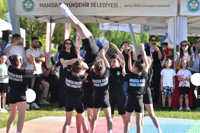 Manisa’da Kent Park’ta engelsiz coşku